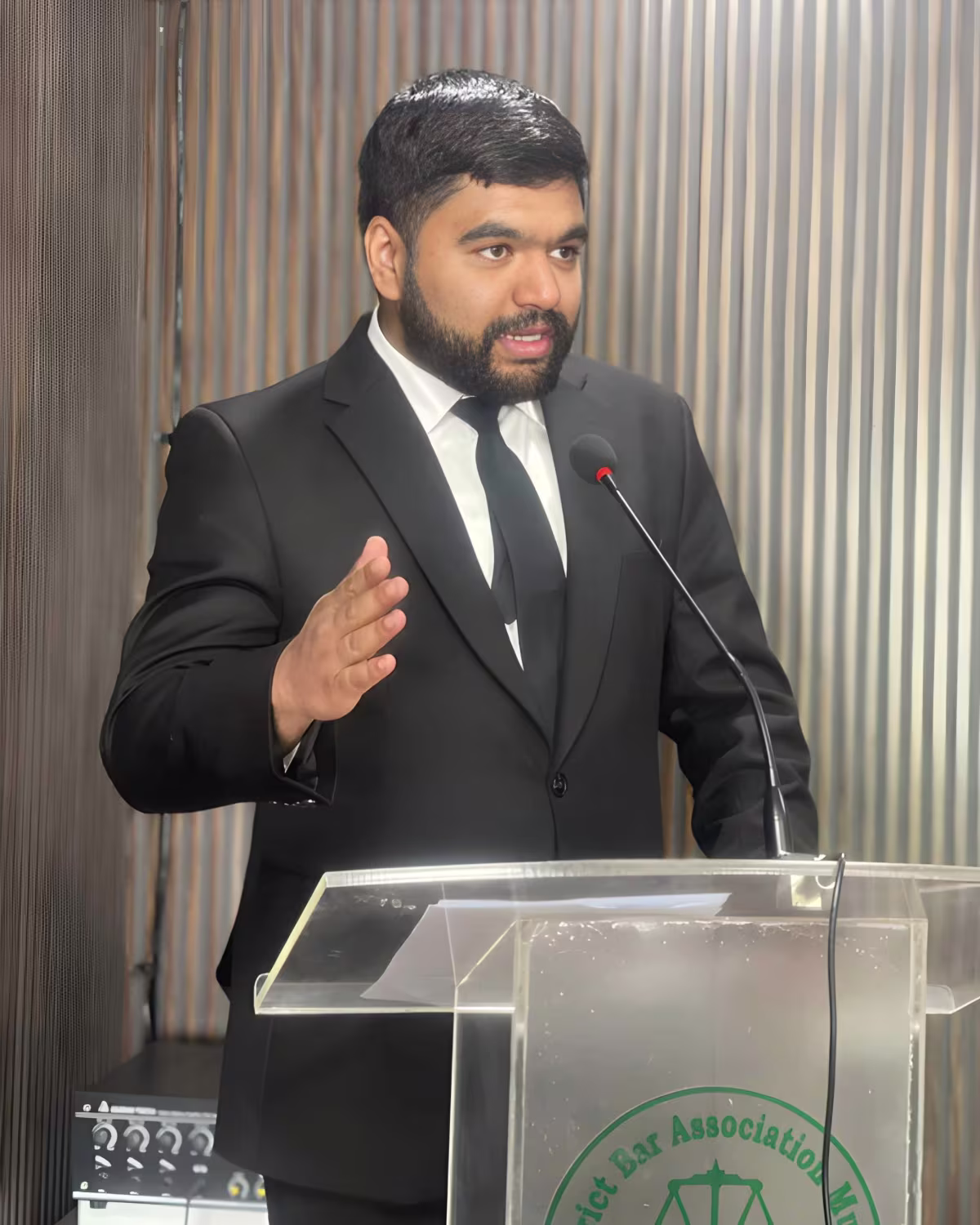 Adv. Suleman Nadeem Khan portrait